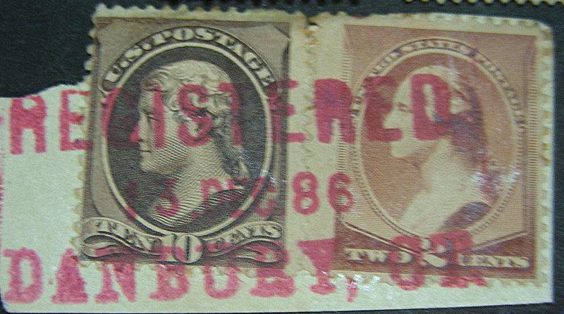 U.S. 209b Used ON PIECE SCV$350.00 