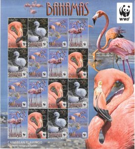 BAHAMAS 2012 SG 1616/9 SHEELET MNH Cat £29