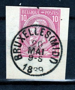 Belgium Postal Stationery Cut Out A14P2F113-