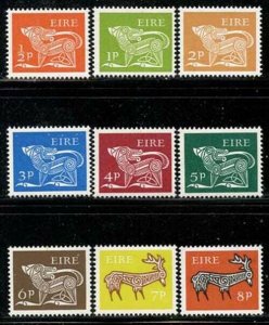  Ireland 1968 Definitive set Sc# 250-65 NH