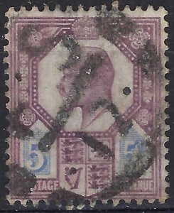 Great Britain 134 Used; SCV $22.50