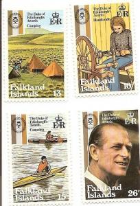 Falkland Islands 327-330 MNH