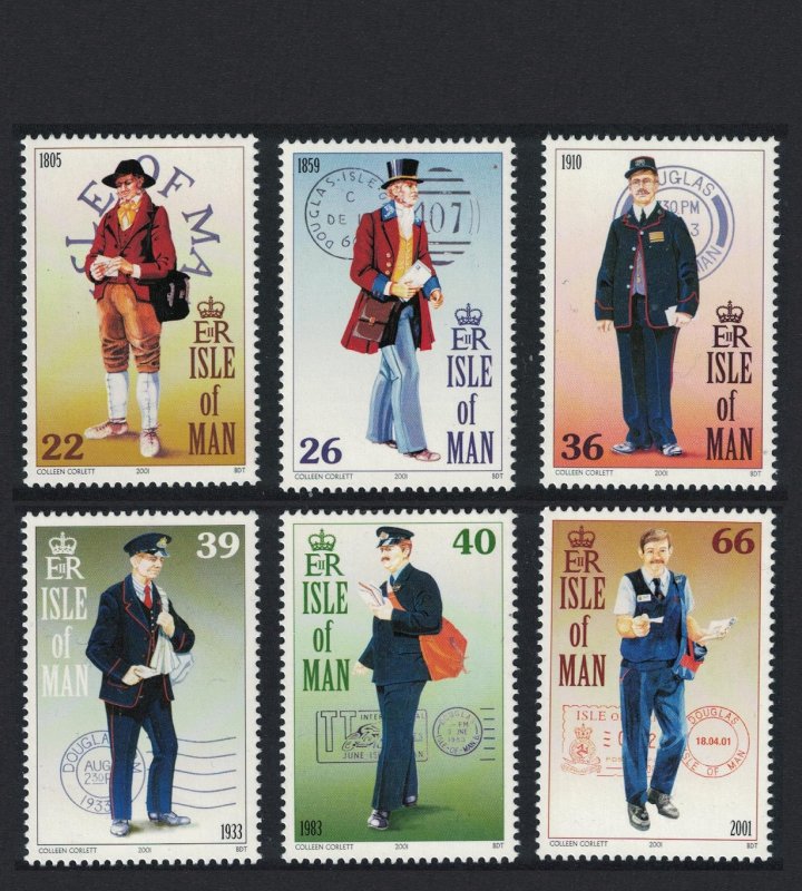 Isle of Man Postal Uniforms 6v 2001 MNH SG#929-934