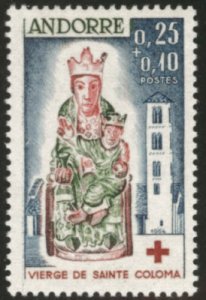 Andorre (French) Andorra Scott  B1 1964 MH* St. Coloma Madonna