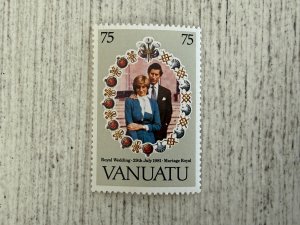 Vanuatu #310 MNH, 75v, Royal Wedding Issue, 2024 SCV $0.55