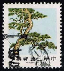 China ROC #2439 Pine Tree; Used (0.25)