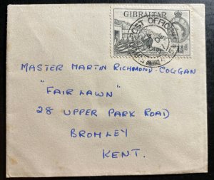1957 Field Post 475 Gibraltar Cover To Bromley England