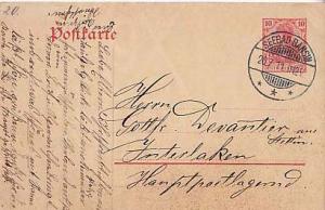 Germany, Government Postal Card