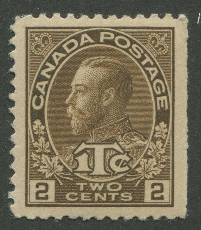 CANADA B.O.B. MR4 MINT WAR TAX STAMP