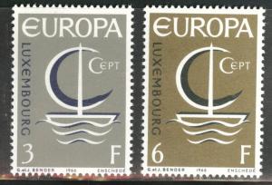 Luxembourg Scott 440-441 MNH** 1966 Europa set