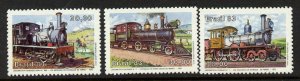 Brazil 1862-4 MNH Trains, Locomotives 