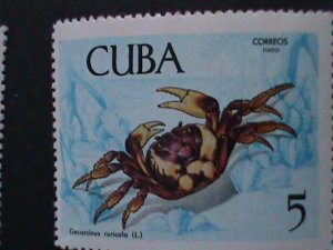 ​CUBA-1969 MARINE LIFE OF CUBA MNH-VF WE SHIP TO WORLD WIDE.  WE COMBINED