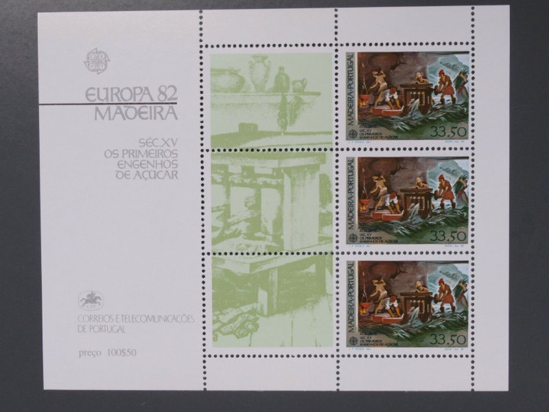 Cept Portugal, Azores, Madeira Blocklot Michelwert 2018 (2358)