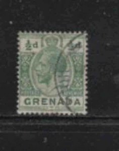 GRENADA #79 1913 1/2p KING GEORGE V F-VF USED a