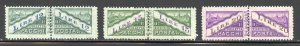 San Marino Scott Q28-30 Unused LHOG - 1946 Parcel Post Pairs - SCV $6.50