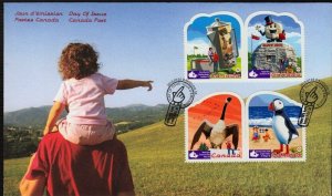 Canada Roadside Attractions - 2nd Series 2010 FDC