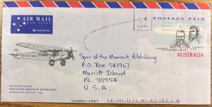 Australia - Used Airmail / Intl Prepaid Envelope / Cover c1980s ??? [CVR382]