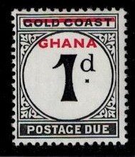 Ghana J1 MNH VF