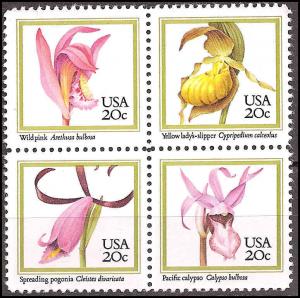 # 2076-2079 MINT NEVER HINGED ORCHIDS