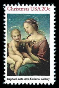 PCBstamps   US #2063 20c Christmas-Madonna, MNH, (12)