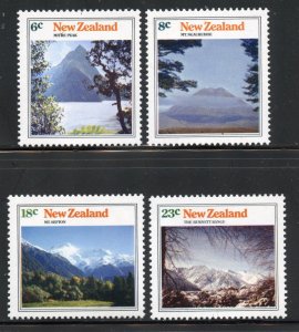 New Zealand # 528-31, Mint Never Hinge