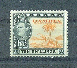 Gambia sc# 143 mh cat value $22.50