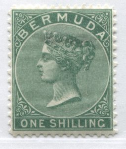 Bermuda QV 1863 1/ mint o.g. hinged