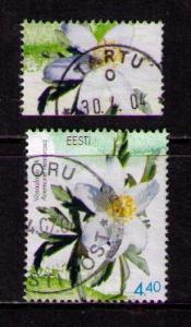 ESTONIA Sc# 484b USED FVF Flower Anemone nemorosa