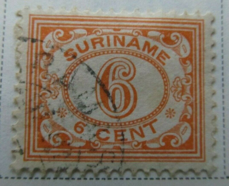 Surinam 1931 6c Fine Used A13P9F942