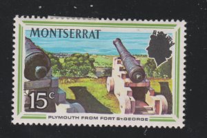 Montserrat 249 Fort St. George and view of Plymouth  1970