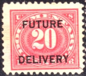 US Stamp #RC5 Mint - Phabulous Revenue 'Future Delivery' Issue