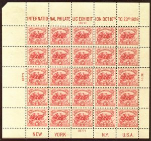 MALACK 630 VF+ OG Hinged, three stamps hinged, rest ..MORE.. w9475