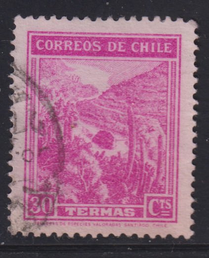 Chile 220 Mineral Spas 1943