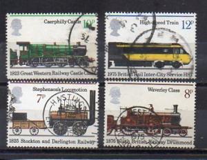 Great Britain 749-752 used