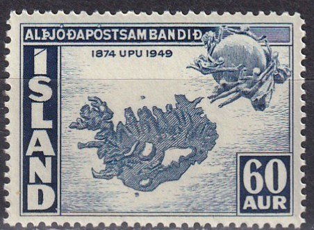 Iceland #255 MNH (SU8052)