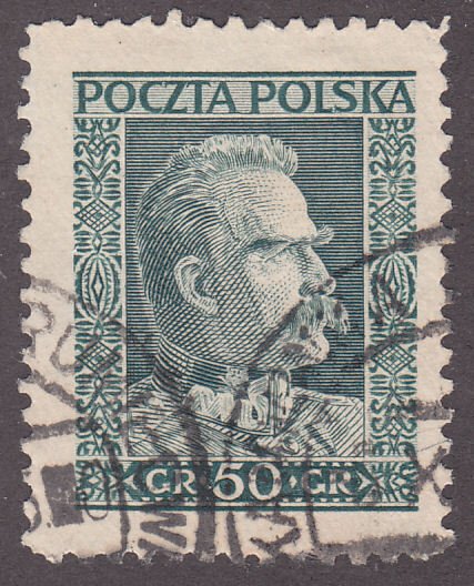 Poland 254 Marshal Pilsudski 1928