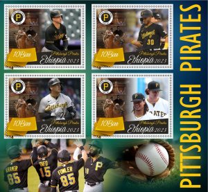 Stamps. Baseball  2023 year,  1+1 sheets  perforated MNH** NEW