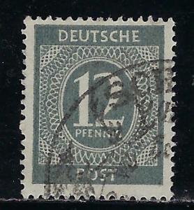 Germany AM Post Scott # 539, used