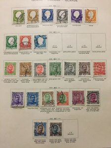 ICELAND Good 1875/1989 M&U Collection(Apprx 550+Items)GM640