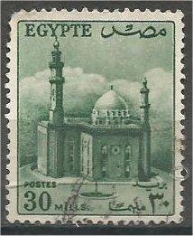 EGYPT, 1953, used 30m, Republic  Mosque, Scott 331