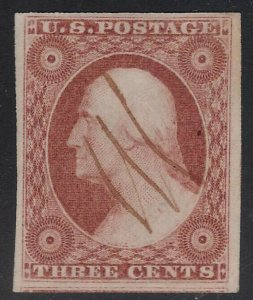 US Scott # 10a 3c Washington / Very Nice 4 Margins