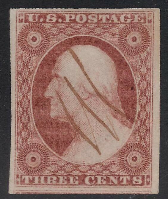 US Scott # 10a 3c Washington / Very Nice 4 Margins