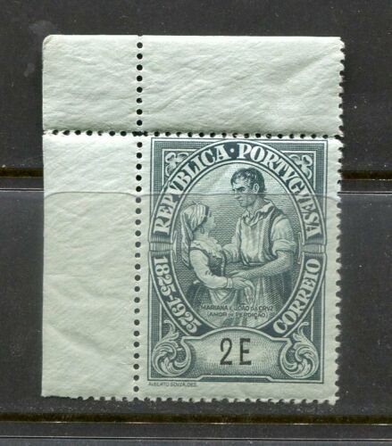 x598 - PORTUGAL #370 Stamp Unmounted Mint NH, MNH bend; LH in Selvedge