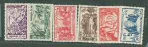 Madagascar (British Consular & Inland Mail) #191-196 Unused Single (Complete Set)