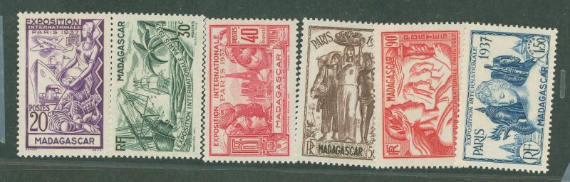 Madagascar (British Consular & Inland Mail) #191-196 Unused Single (Complete Set)