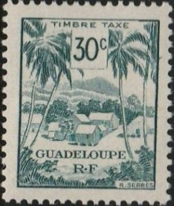 Guadeloupe , #J39 Unused , From 1947