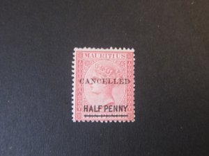 Mauritius 1877 QV Sc 47 FU