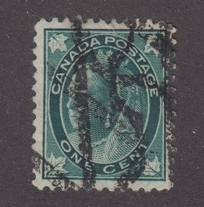 Canada Bar Precancel U-67, UNLISTED - 1 Vertical, 1 Diagonal