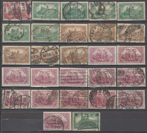 COLLECTION LOT OF #1163 GERMANY  # 111-5*27 1920 CLEARANCE STUDY CV+$55