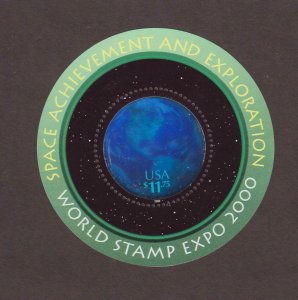 US,3412,SPACE EXPLORATION,2000, COMPLETE SET,1990'S COLLECTION,MINT NH VF